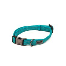 Collar Great y Small Glow Glow Turquesa para Perro L