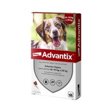 Antiparasitario Advantix para Perro 2.5 Ml