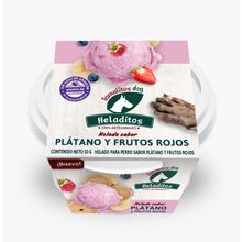 Heladitos Tamalitos Dog Plátano y Frutos Rojos 75 Gr