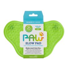 Comedero Para Perro Paw Lick Pad Verde