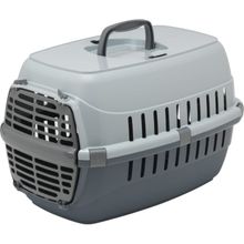 Transportadora Moderna Road Runner 5 Kilos Gris para Perro y Gato