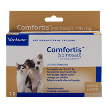 Comfortis 2.3 A 4.5 Kg Rosa 1 Tab 140mg