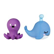 Juguete Fringe Happy To Sea You 2pc Latex Dog Toys